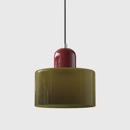 Szklana Lampa Wisząca Bauhaus Creative – Elegancka Lampa do Salonu i Jadalni, Regulowana Długość, Nowoczesny Design 8