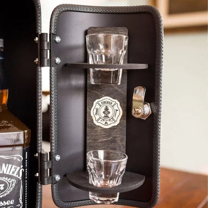 Tajny schowek na napoje – eleganckie miejsce do przechowywania napojów i szkła 5