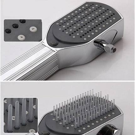 TangleFree Gentle Shower Head – Łatwe rozczesywanie – Delikatny strumień wody ze zintegrowanym grzebieniem 1