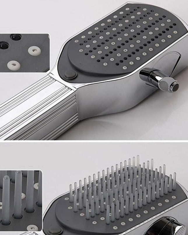 TangleFree Gentle Shower Head – Łatwe rozczesywanie – Delikatny strumień wody ze zintegrowanym grzebieniem 1