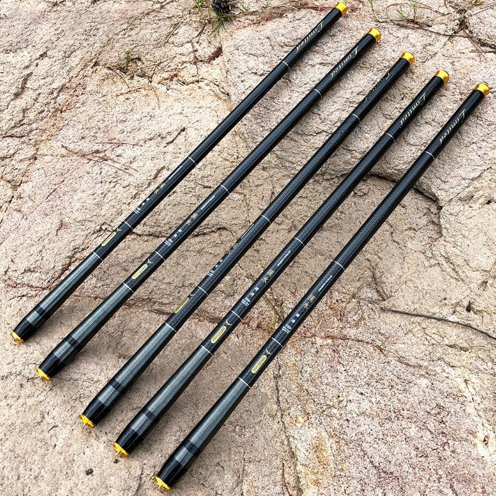 Valor Rods Telescopic Carbon Fiber Fishing Rod – Lightweight and Durable, Ideal f ...
