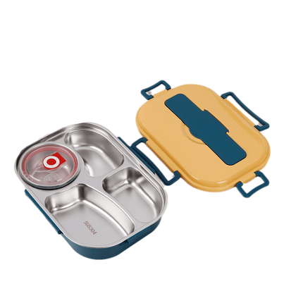 ThermoBox - Lunchbox z miską na zupę i 4 przegrodami 10