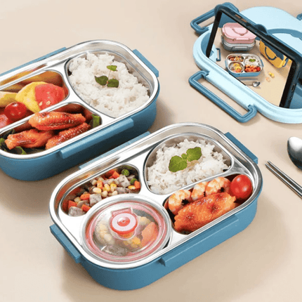ThermoBox - Lunchbox z miską na zupę i 4 przegrodami 5