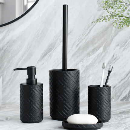 TimelessComfort – Kompletny 4-elementowy zestaw niezbędnych akcesoriów łazienkowych 0