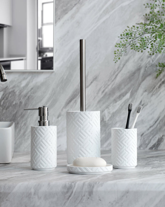 TimelessComfort – Kompletny 4-elementowy zestaw niezbędnych akcesoriów łazienkowych 3