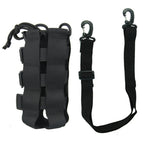 With straps