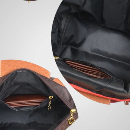 Torba na ramię w eleganckim czarnym skórzanym designie, idealna na codzienne użytkowanie, z 4
