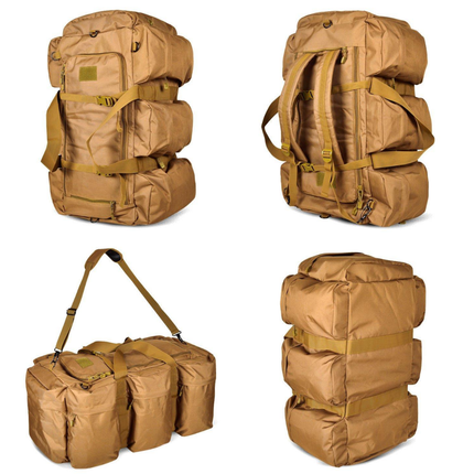 Torba taktyczna z systemem modułowym – wodoodporna, Oxford 600D – sprzęt outdoorowy – 30 x 30 x 72 cm 4