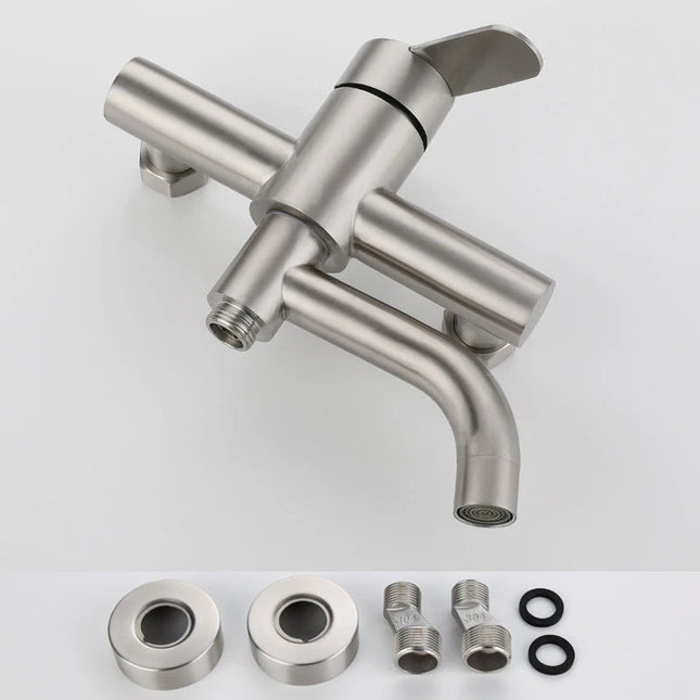 TriMix | Bateria prysznicowa ze stali nierdzewnej 0