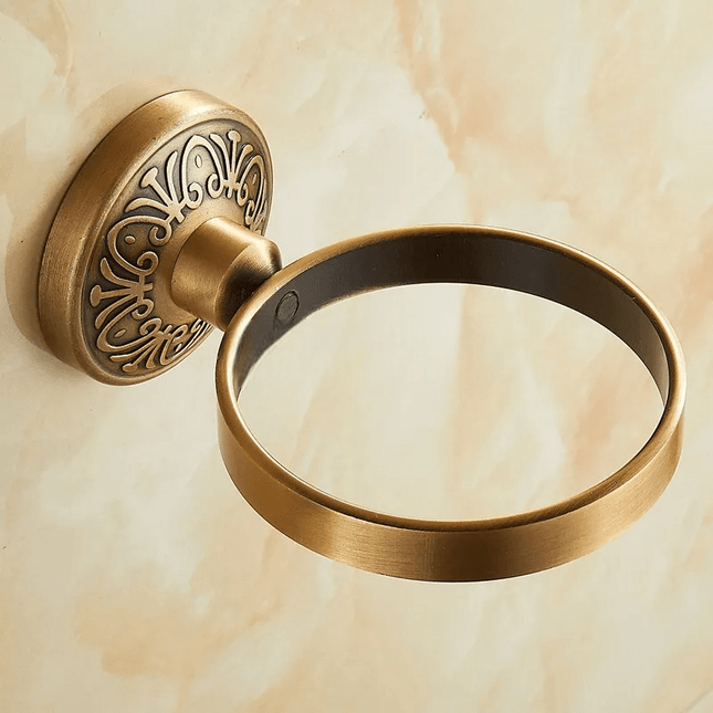 Uchwyt na Szczotkę Toaletową w Kolorze Brązowym – Elegancki Styl Vintage 7
