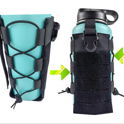 Uchwyt na butelkę Molle 1L – Taktyczna kieszeń outdoorowa z tkaniny 1000D 4