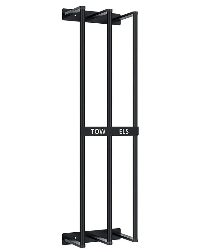 Uchwyt na ręczniki – oszczędzający miejsce uchwyt na ręczniki, który pozwoli zachować porządek w łazience – kompaktowy i stylowy schowek na ręczniki 6