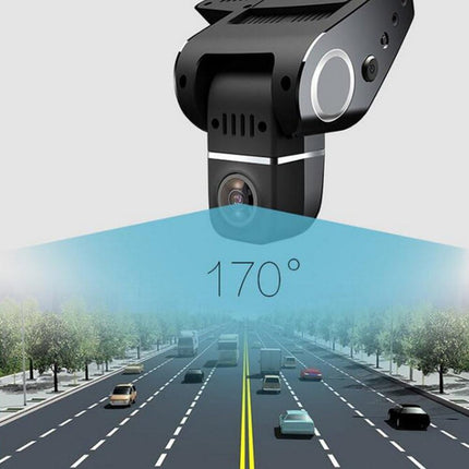 Ukryta kamera samochodowa WiFi z szerokim kątem widzenia 170° i czujnikiem G – nagrywanie z przodu i z tyłu w jakości Full HD 1080P 2