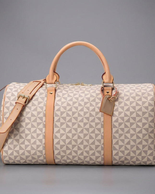 Uniwersalna torba podróżna z pojemną komorą główną i regulowanym paskiem – elegancki design na podróż służbową i do wypoczynku 3