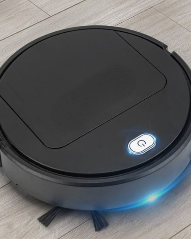 Vacuum Cleaner Robot with HEPA Filter for Automatic Cleaning – Compact Design for Wood, Tile, and Carpet 0