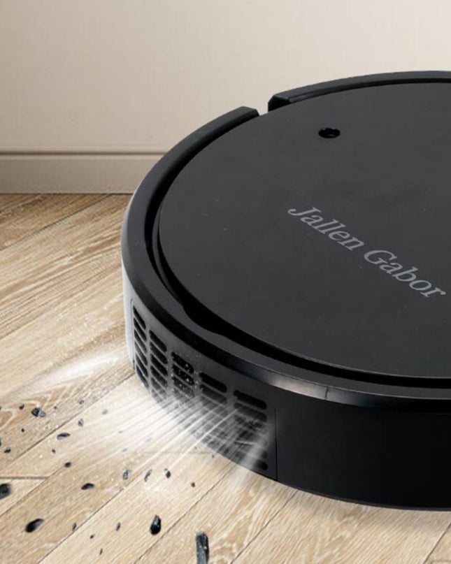 Vacuum Cleaner Robot with HEPA Filter for Automatic Cleaning – Compact Design for Wood, Tile, and Carpet 1