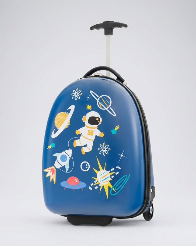 Walizka na kółkach dla dzieci + lekka, wodoodporna, twarda skorupa + regulowany uchwyt aluminiowy + 40 cm x 31 cm x 25 cm 1