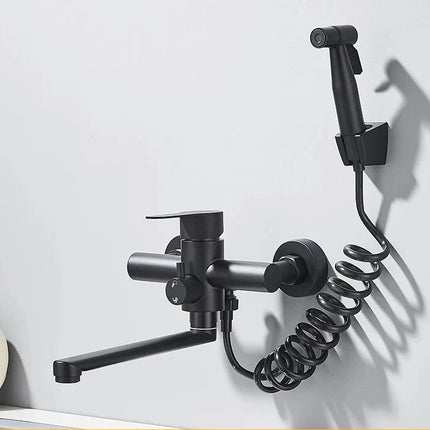 WallSpray | Elegancka bateria mieszaczowa z dwoma otworami 3