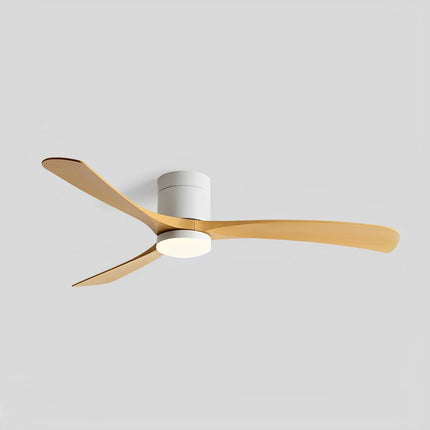 Wentylator sufitowy z lampą LED i funkcją cofania, charakteryzujący się cichym minimalistycznym design 8