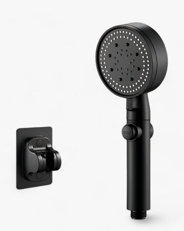 Wielofunkcyjna głowica prysznicowa z 5 ustawieniami strumienia – Wysokie ciśnienie i oszczędność wody 4