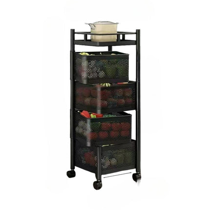 Wielofunkcyjny stojak | Organizer kuchenny ze stali nierdzewnej 5