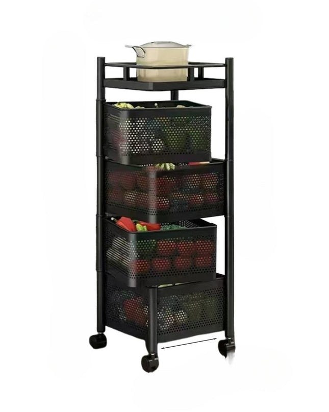 Wielofunkcyjny stojak | Organizer kuchenny ze stali nierdzewnej 5