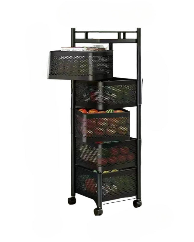 Wielofunkcyjny stojak | Organizer kuchenny ze stali nierdzewnej 7