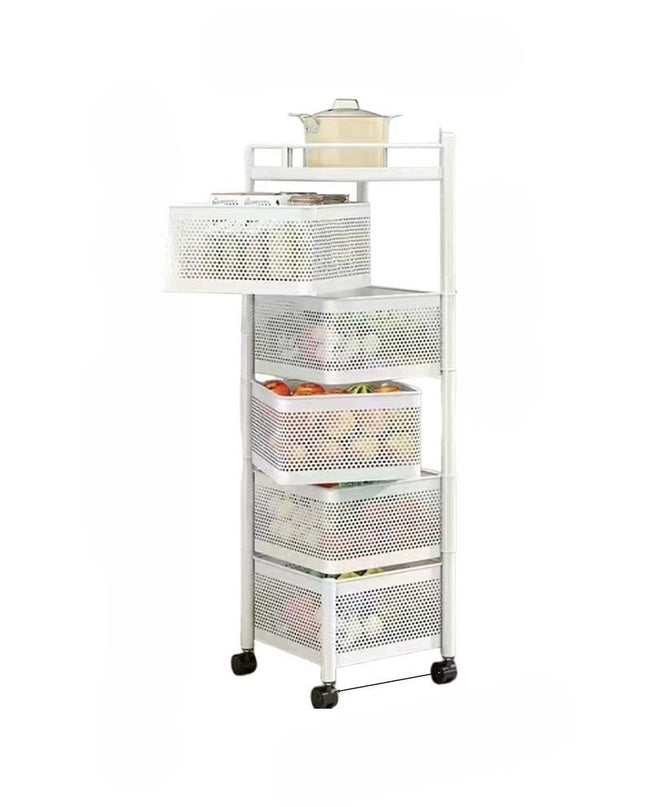 Wielofunkcyjny stojak | Organizer kuchenny ze stali nierdzewnej 8