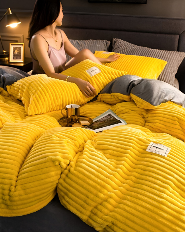 Wielosezonowa Kołdra 200x220 z Flaneli i Mikrofibry – Ciepła i Oddychająca, Idealna na Każdą Porę Roku 6