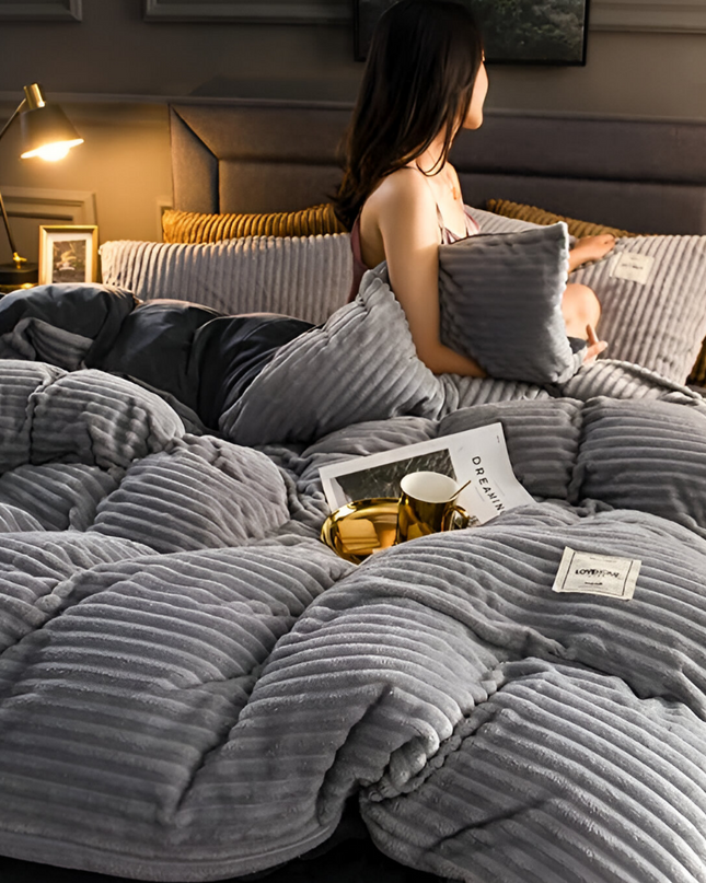 Wielosezonowa Kołdra 200x220 z Flaneli i Mikrofibry – Ciepła i Oddychająca, Idealna na Każdą Porę Roku 8