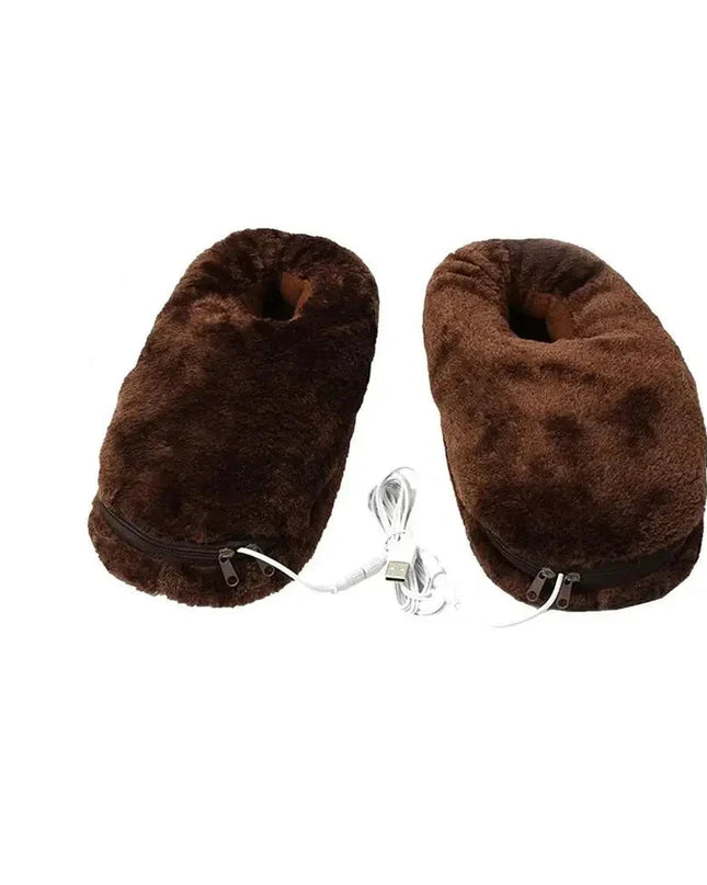 WinterLuxe | Podgrzewane kapcie do domu 0