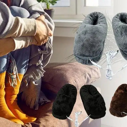 WinterLuxe | Podgrzewane kapcie do domu 1