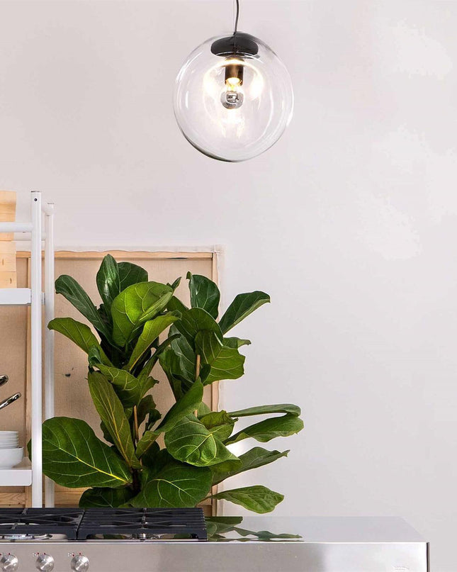 Wisząca lampa w kształcie kropli wody – Nowoczesny design z ręcznie dmuchanego szkła 3