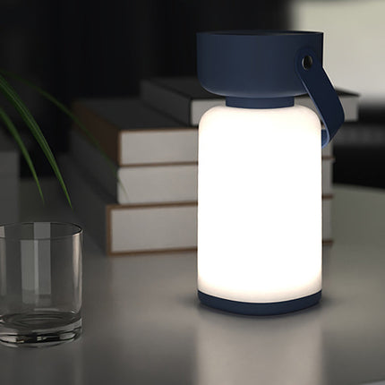 Wodoodporna lampa stołowa z funkcją ładowania przez USB – nowoczesna, cylindryczna konstrukcja do użytku wewnątrz i na zewnątrz 2