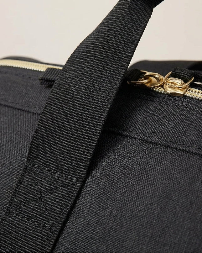 Wodoodporna torba podróżna z przegrodą na buty – 33 l, czarna, łatwa w pakowaniu i organizacji 2