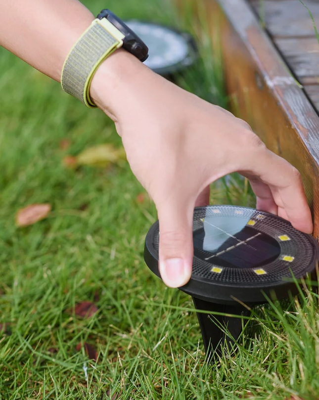 Wodoodporne Lampy Solarne LED do Ogrodu – Energooszczędne Oświetlenie Zewnętrzne na Taras IP65, 4/8/12/16/20 Sztuk 3