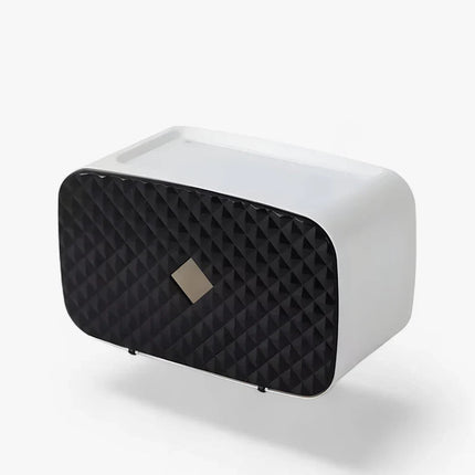 Wodoodporny Uchwyt na Papier Toaletowy z Dodatkowym Schowkiem – Uchwyt Bez Wiercenia, Nowoczesny i Funkcjonalny 6