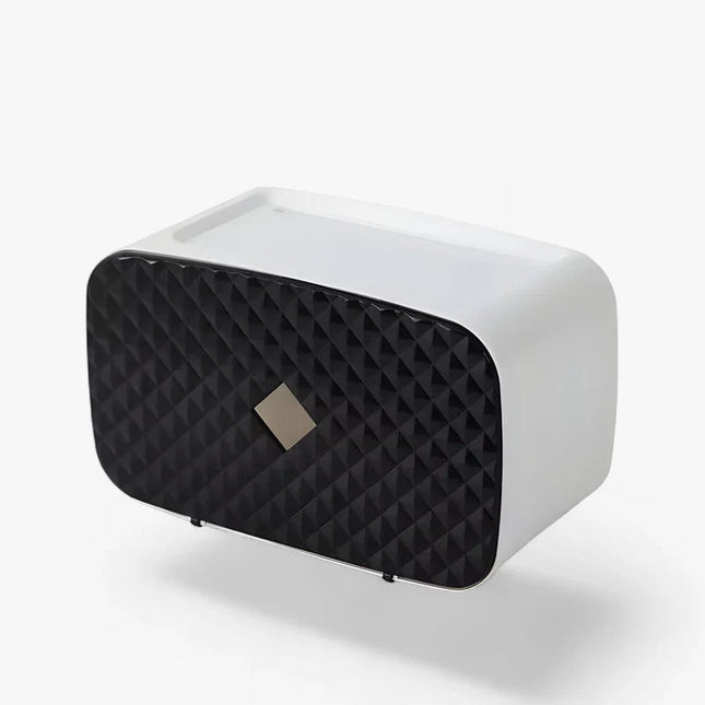 Wodoodporny Uchwyt na Papier Toaletowy z Dodatkowym Schowkiem – Uchwyt Bez Wiercenia, Nowoczesny i Funkcjonalny 6