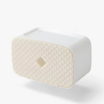 Wodoodporny Uchwyt na Papier Toaletowy z Dodatkowym Schowkiem – Uchwyt Bez Wiercenia, Nowoczesny i Funkcjonalny 9