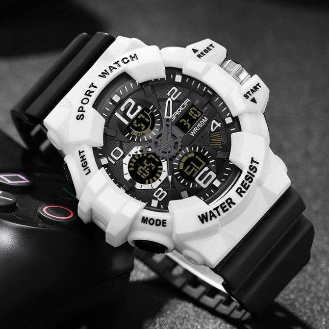 Wodoodporny Zegarek Cyfrowy Taktyczny dla Entuzjastów Przygód – Solidna Konstrukcja 2