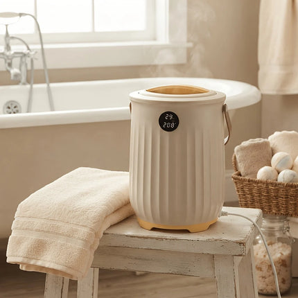 Wolnostojący podgrzewacz do ręczników z timerem i LED, o pojemności 20L, w kolor 4