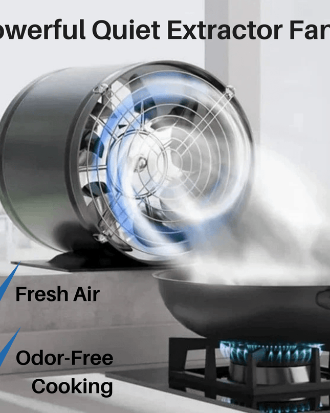 Wydajny Wentylator Wyciągowy do Łazienki z Cichą Pracą i Energooszczędnością – Idealny do Usuwania Wilgoci i Zapachów 2