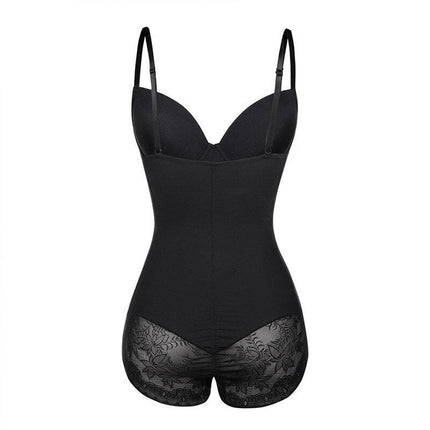 Wygodne Body Modelujące Sylwetkę z Kontrolą Brzucha – Wyszczuplające Body dla Kobiet, Nylon i Spandex 3