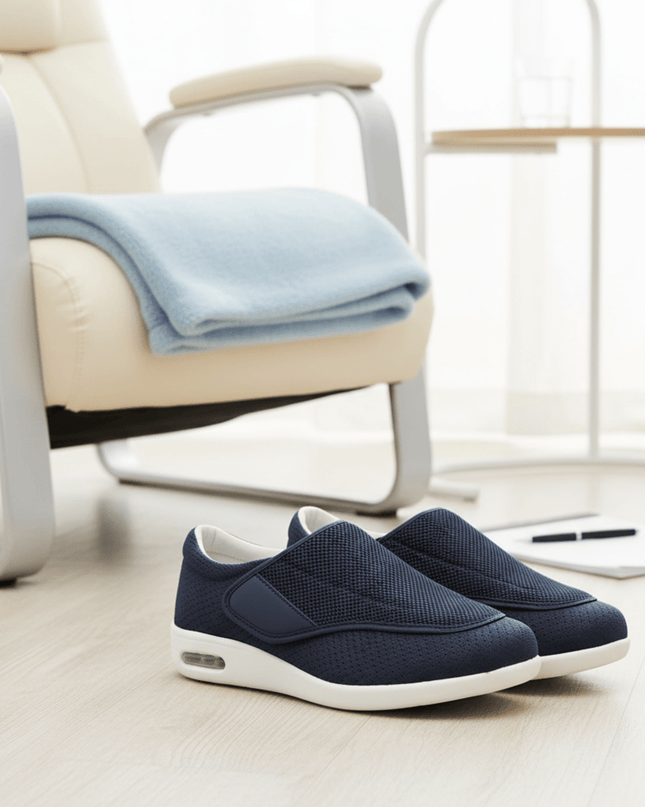 Wygodne Buty dla Diabetyków z Pianki Memory – Bardzo Szerokie, Amortyzowane, Przyjazne dla Wrażliwych Stóp 2