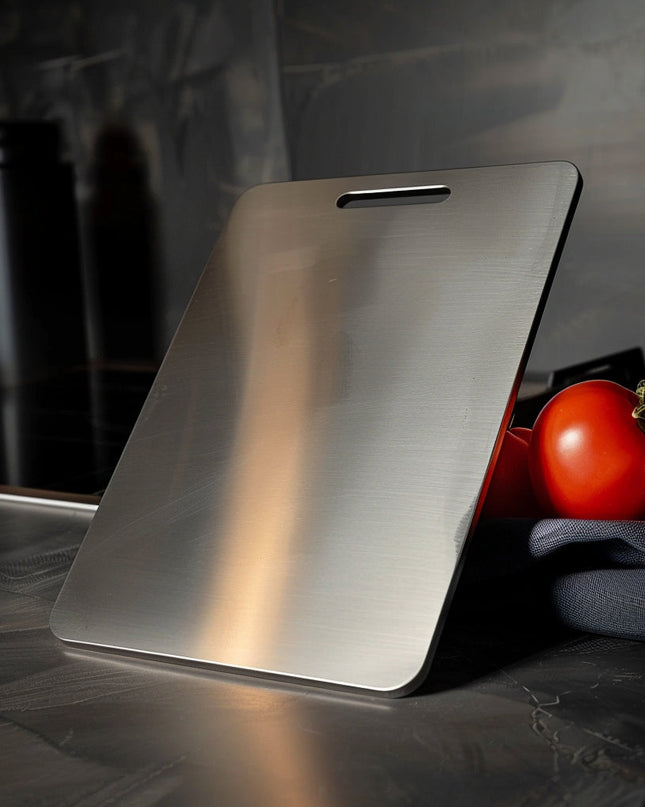 Wytrzymała, antypoślizgowa deska do krojenia wykonana z wysokiej jakości kompozytu – idealna do przygotowywania potraw i bezpiecznego krojenia 3