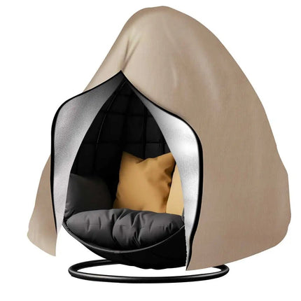 Wytrzymały Wodoodporny Pokrowiec na Krzesło do Jajka – Ochrona UV i Wiatroszczelna, Poliester Oxford 210D, 115×190 cm lub 230×200 cm 3