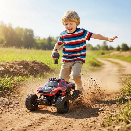 Zdalnie sterowany samochód amfibia 4x4 z wodoodpornością IP66, terenowy monster truck dla dzieci, ideal 1