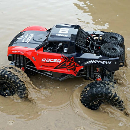 Zdalnie sterowany samochód amfibia 4x4 z wodoodpornością IP66, terenowy monster truck dla dzieci, ideal 8