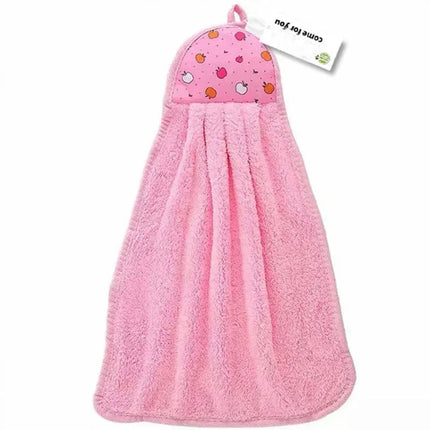 Zestaw 4 Miękkich Szybkoschnących Ściereczek Kuchennych z Polaru Koralowego w Żywych Kolorach – Idealne do Kuchni i Łazienki 1