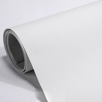 Zestaw naprawczy do skórzanych foteli samochodowych z winylu – samoprzylepna łatka 50x137 cm do łatwej renowacji 9